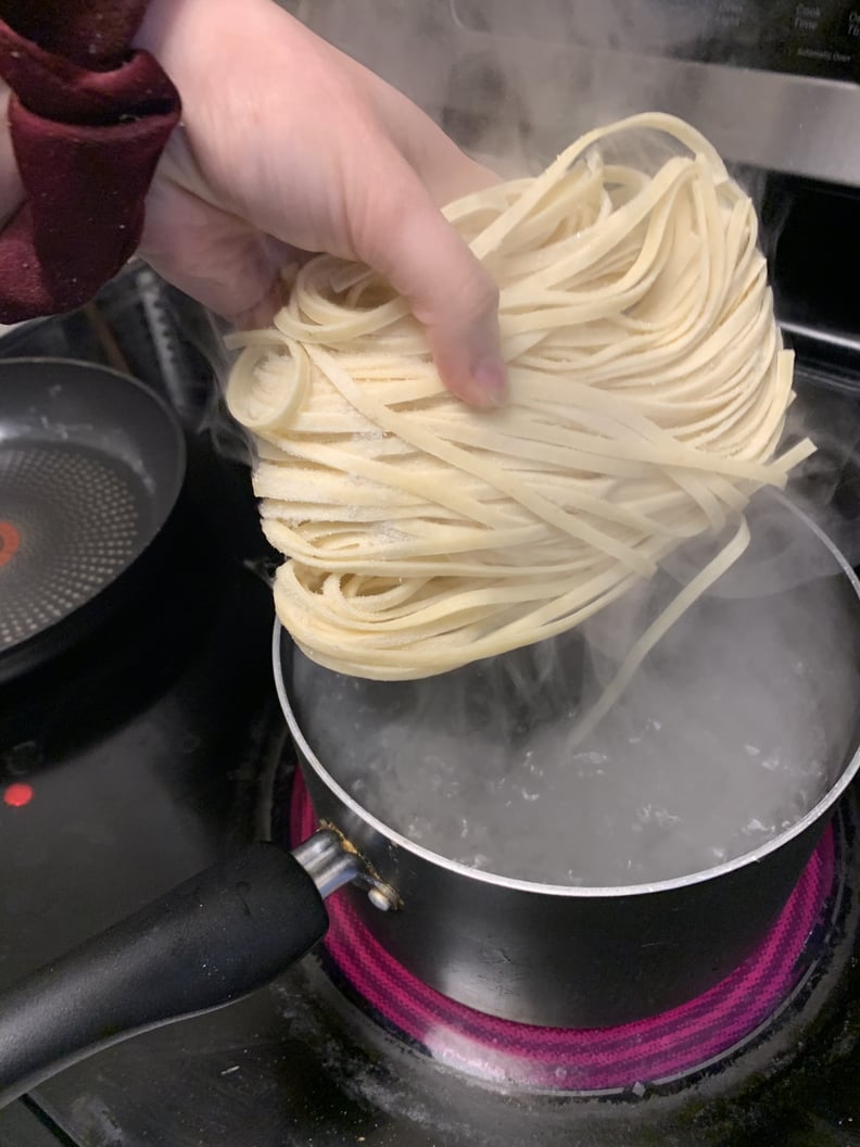 Prepping the Pasta