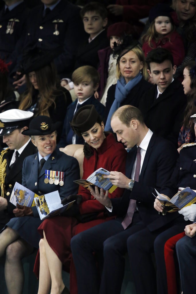 Kate Middleton and Prince William at RAF Event February 2016