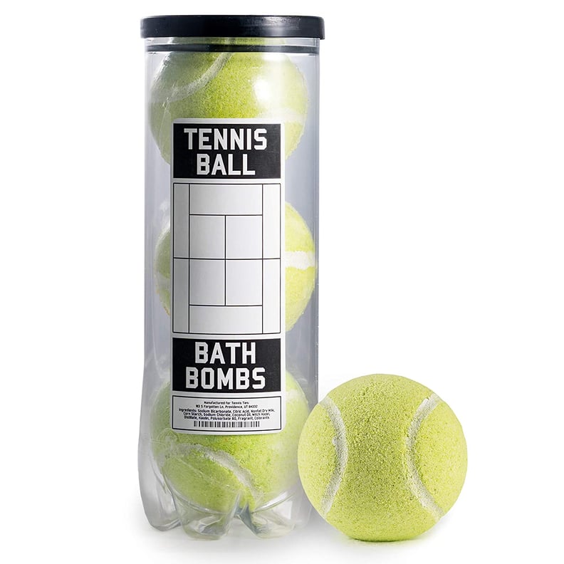 For Relaxing Recovery: Tennis Ball Bath Bombs