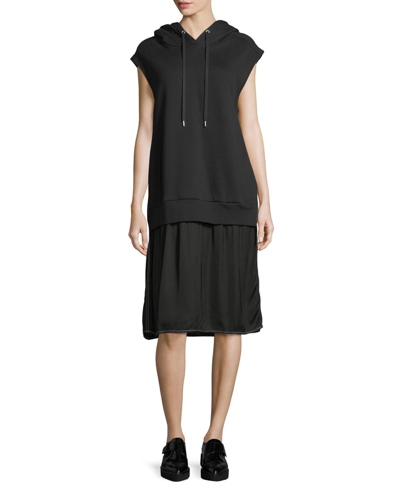 Public School Allison Cap-Sleeve Hoodie Dress