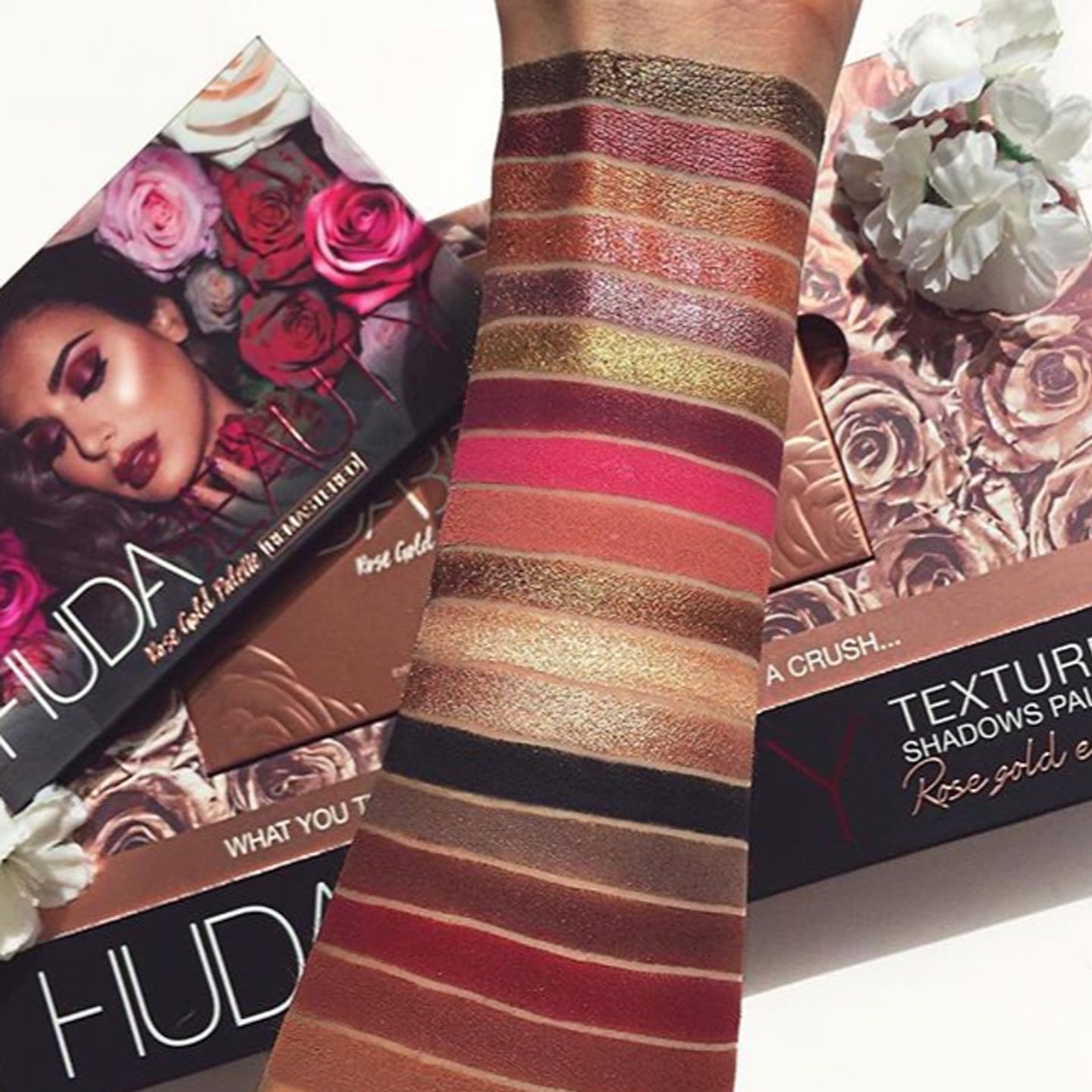 à¸à¸¥à¸à¸²à¸£à¸à¹à¸à¸«à¸²à¸£à¸¹à¸à¸�à¸²à¸à¸ªà¸³à¸«à¸£à¸±à¸ Huda Beauty Rose Gold Remastered Palette