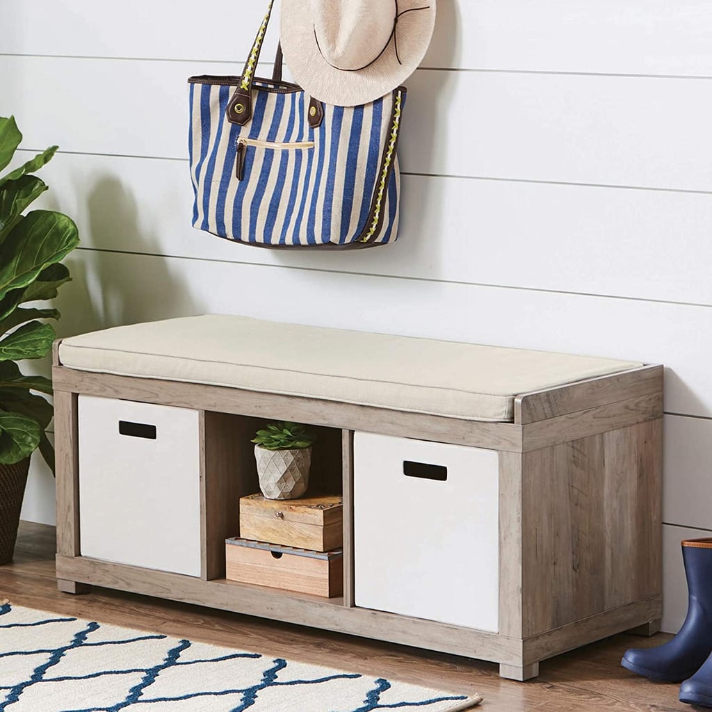 3-Cube Organiser Storage Bench