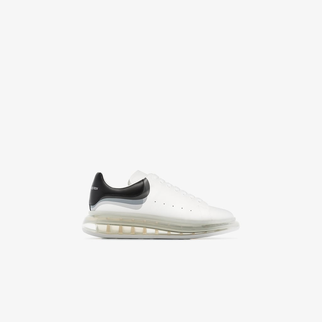 Alexander McQueen White 3D Oversized Sneakers