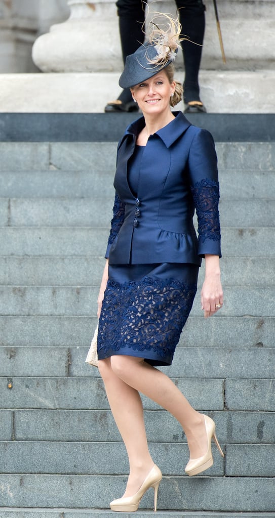 Sophie, Countess of Wessex, at The Queen's Diamond Jubilee Thanksgiving Service, 2012