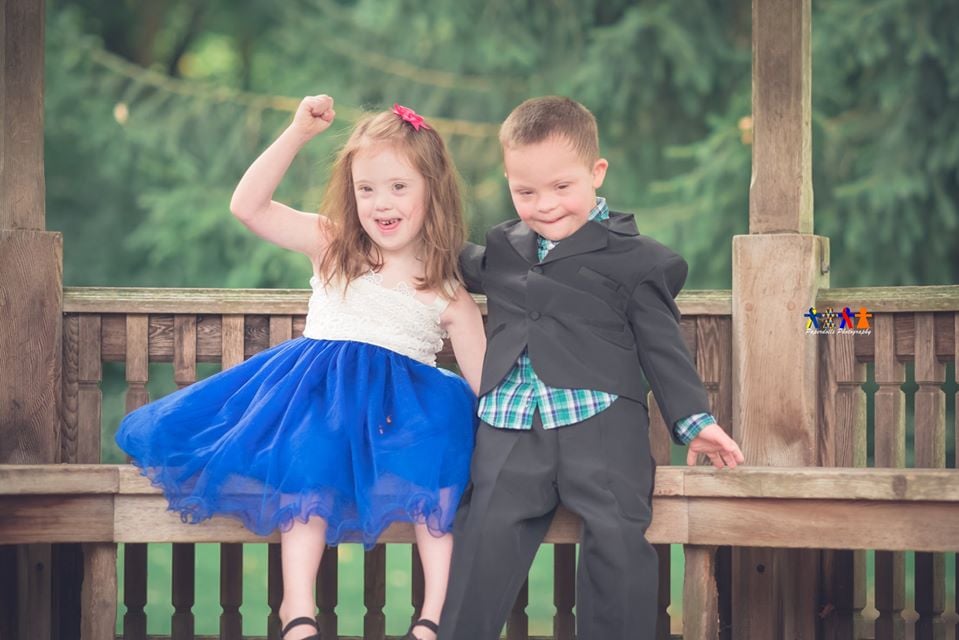 Mom's First Crush Photos of 2 Kids With Down Syndrome