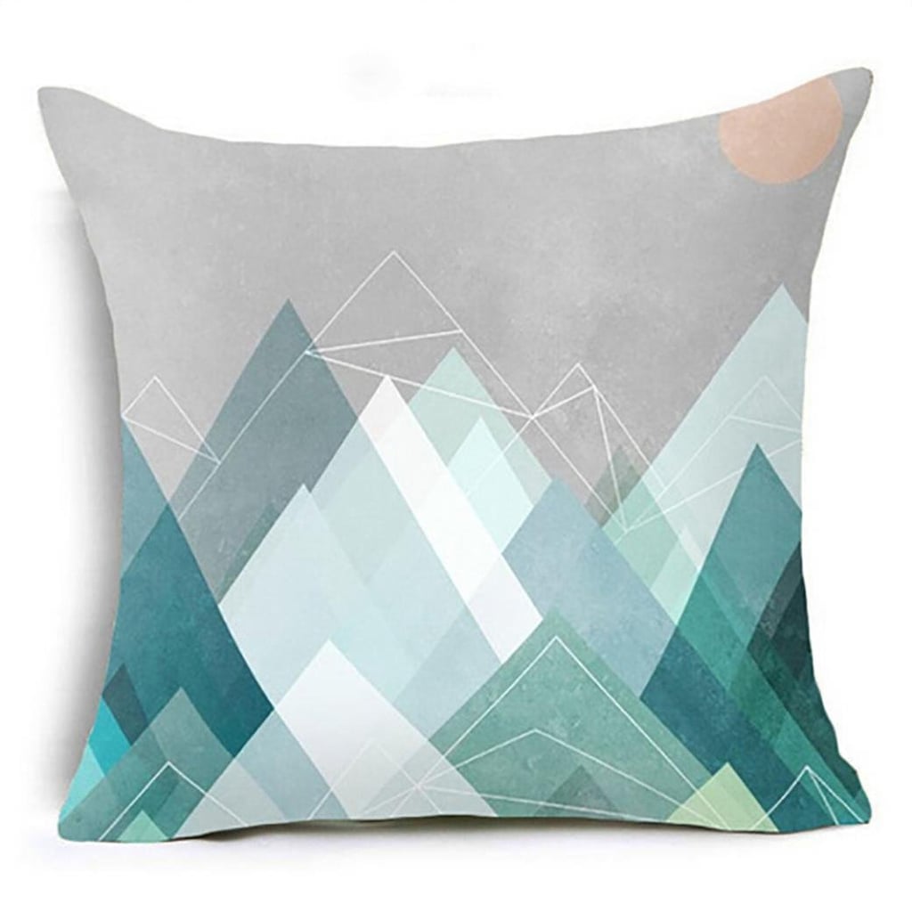 Bokeley Square Geometric Decorative Throw Pillow Case