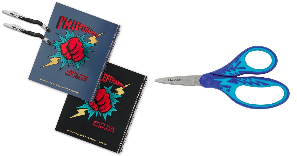 LeftHanded School Supplies POPSUGAR Family