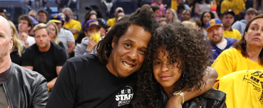 JAY-Z and Blue Ivy Carter Have a Father-Daughter Date at the NBA Finals