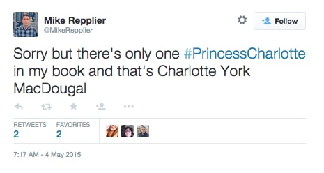 Social Media Reactions to the Royal Baby's Name