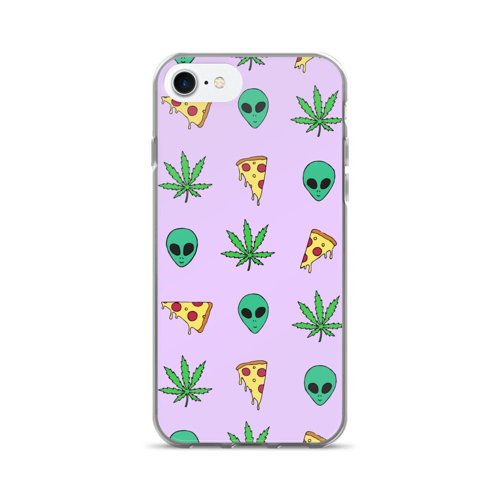 Pizza Alien Weed iPhone Case ($15)