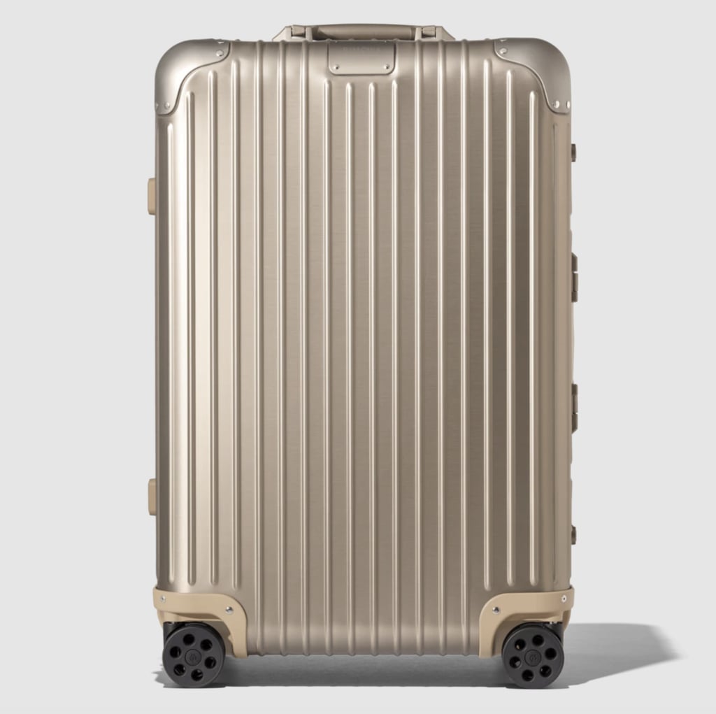 长期检查袋:Rimowa原始登记M铝箱子