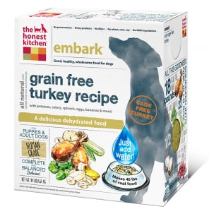 The Honest Kitchen Turkey Dog Food ($25+)