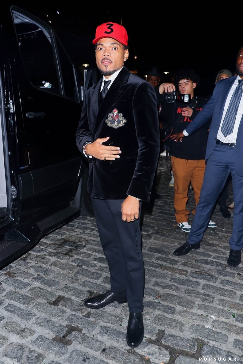 Chance The Rapper at the 2021 Met Gala Afterparty