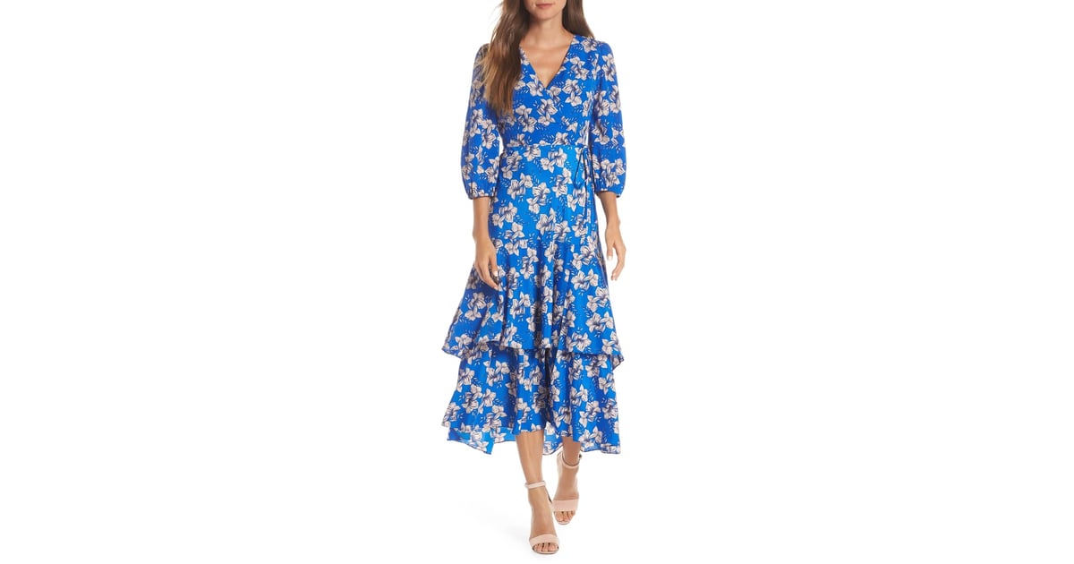 Eliza j faux hotsell wrap maxi dress