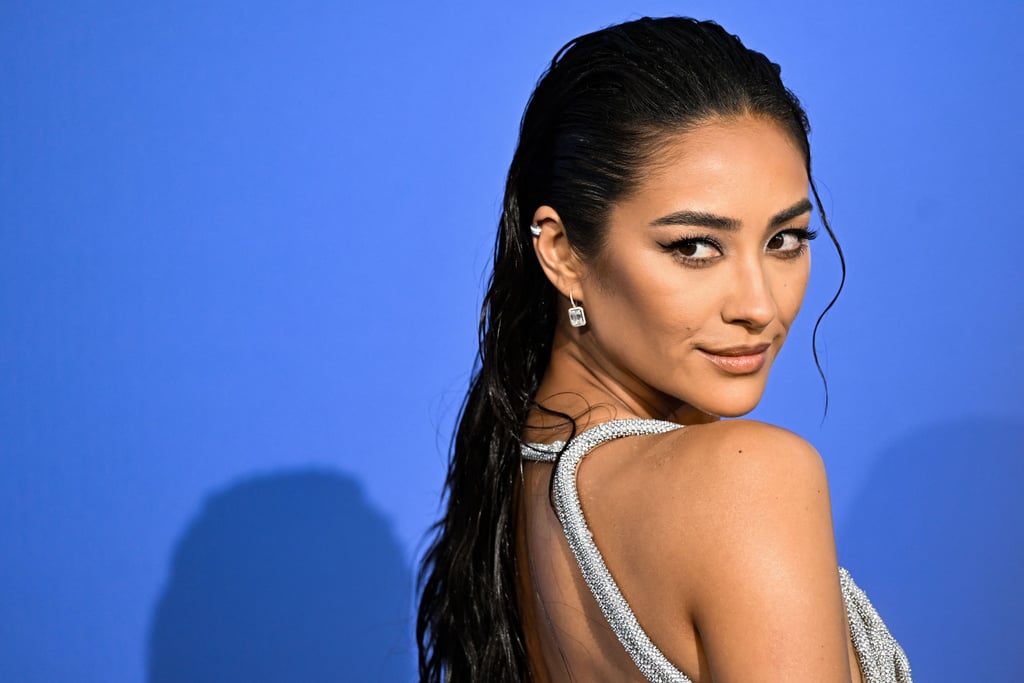 Shay Mitchell's Cult Gaia Naked Dress at the 2023 amfAR Gala