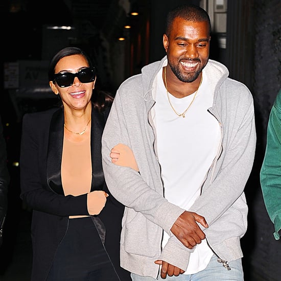 Kim Kardashian and Kanye West Before Met Gala 2014