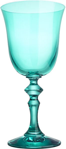 Aqua Wine Glass ($6)