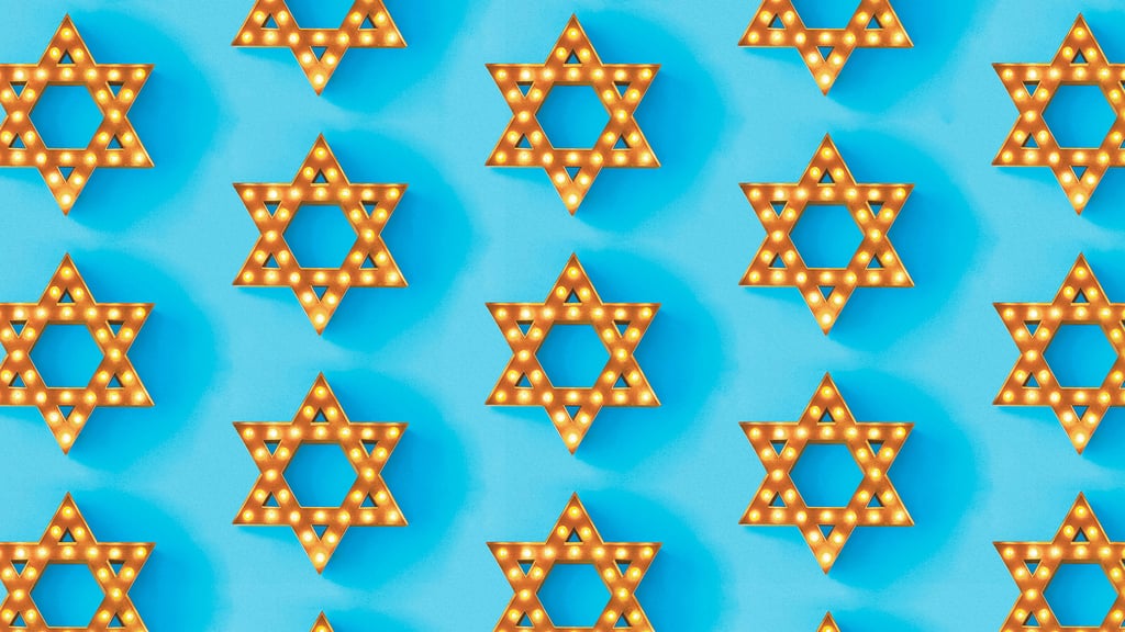 Star of David Zoom Background