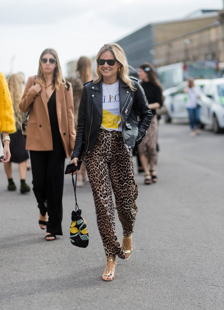 A Graphic Tee and Leather Jacket Might Be the Most Classic Match For ...
