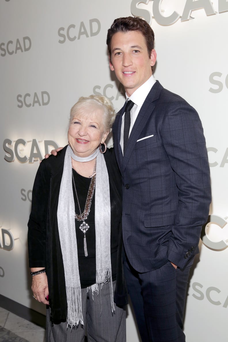 SAVANNAH, GA - OCTOBER 25:  Leona Flowers and Miles Teller attend the Miles Teller Vanguard Award Presentation during the 19th Annual Savannah Film Festival presented by SCAD on October 25, 2016 in Savannah, Georgia.  (Photo by Cindy Ord/Getty Images for 