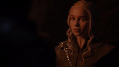 Daenerys doesn't even need to say "Dracarys" to start a fire between them.