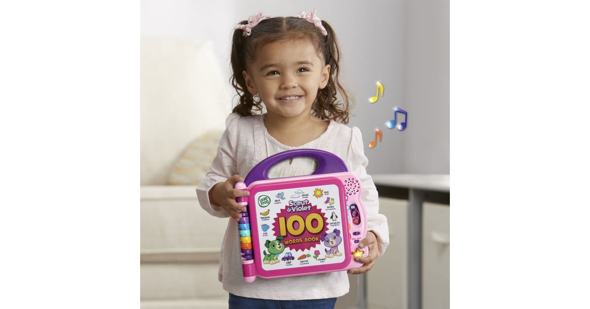 leapfrog scout and violet 100 words book pink