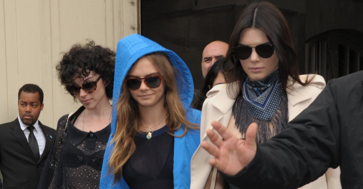 Cara Delevingne With St. Vincent and Kendall Jenner in Paris | POPSUGAR ...