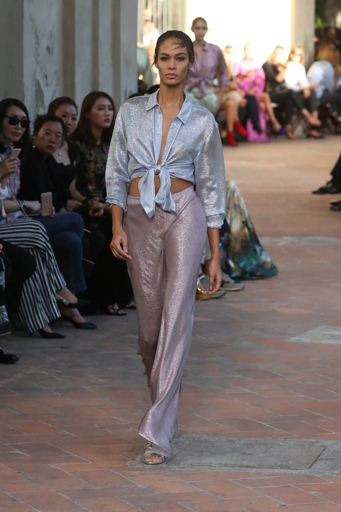 At Alberta Ferretti, Joan's Look Was Silky and Ethereal | Joan Smalls