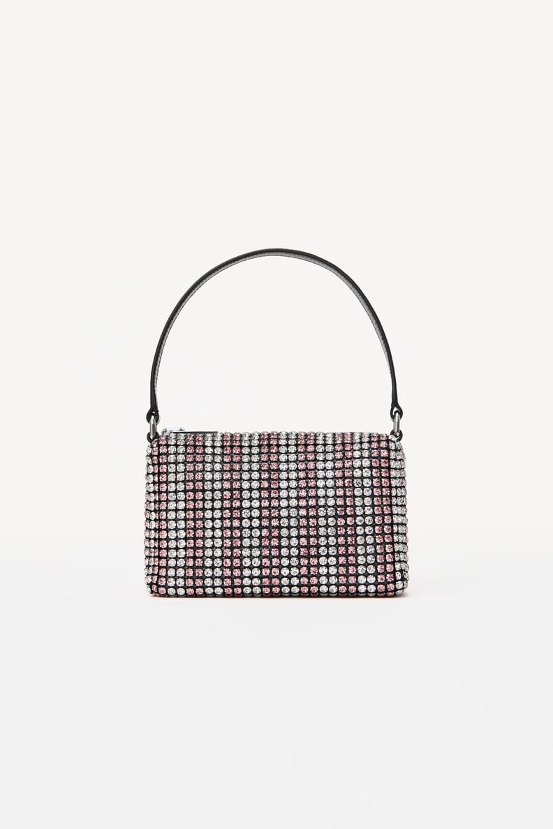 Alexander Wang Chain Mesh Rhinestone Pouch