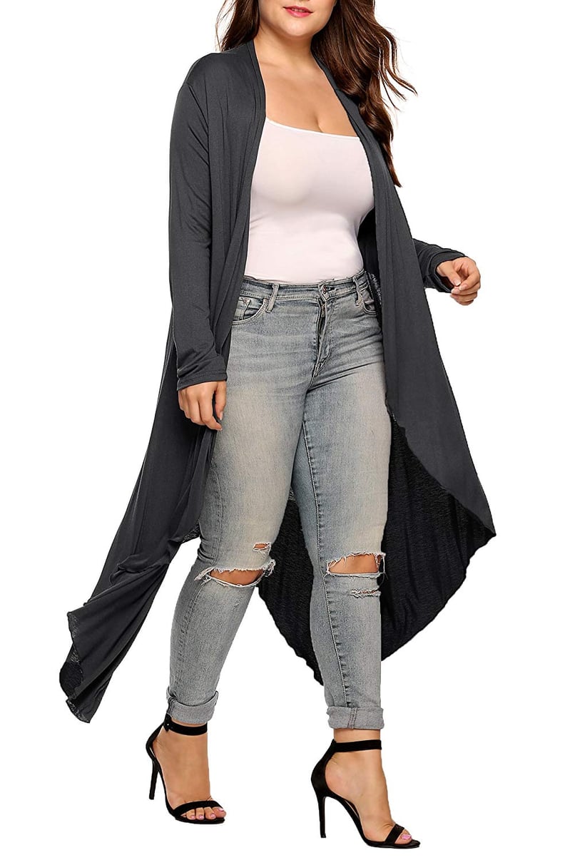 In'voland Waterfall Asymmetric Cardigan