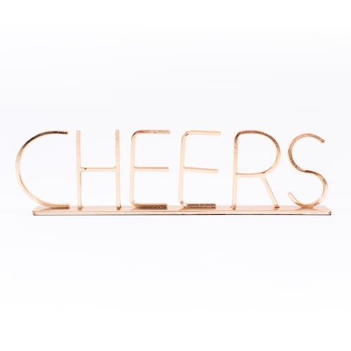 LC Lauren Conrad "Cheers" Table Decor