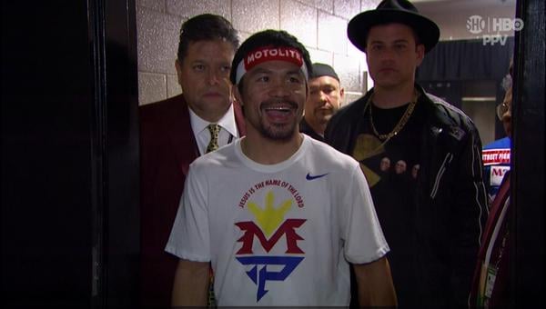 Jimmy Kimmel at Mayweather vs Pacquiao Boxing Match | Photos