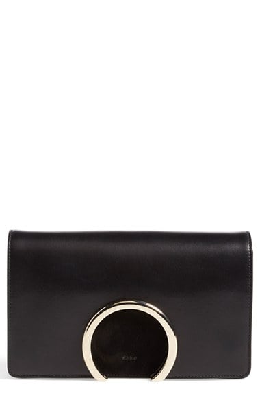 Chloé Gabrielle Leather Clutch