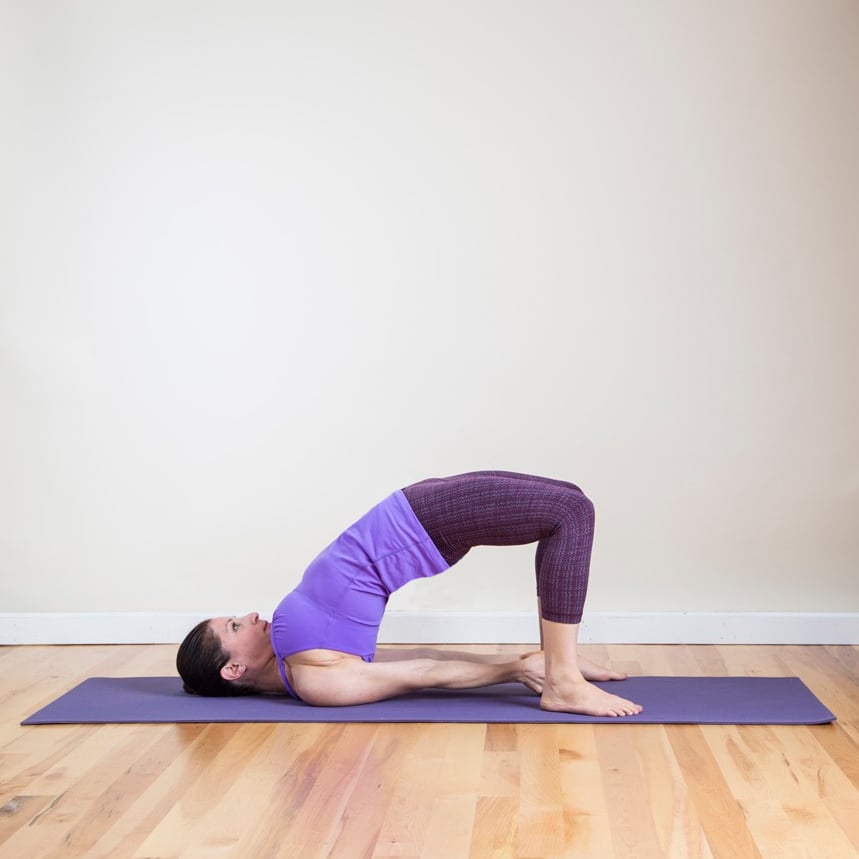 Half yoga wheel top