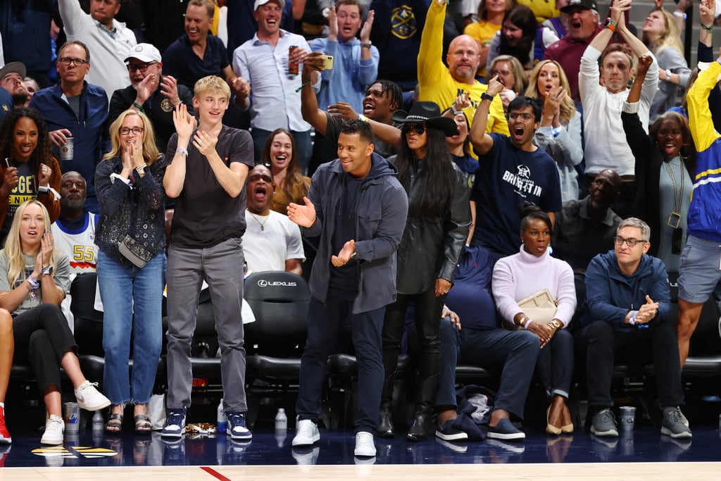 Ciara and Russell Wilson Bring Their Kids to the NBA Finals