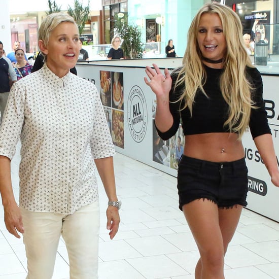 Britney Spears and Ellen DeGeneres Go to the Mall Video