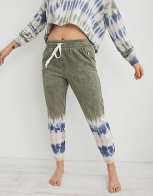 Aerie Fleece-Of-Mind Zip Jogger