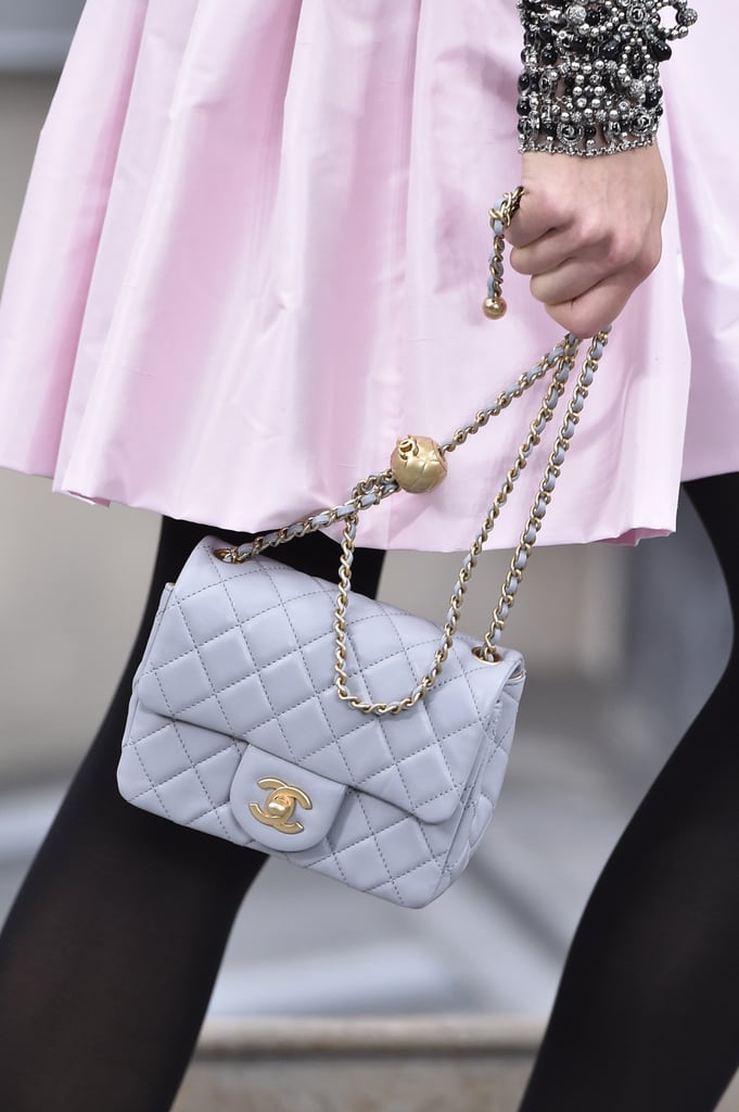 A Chanel Bag on the Runway During Paris Fashion Week