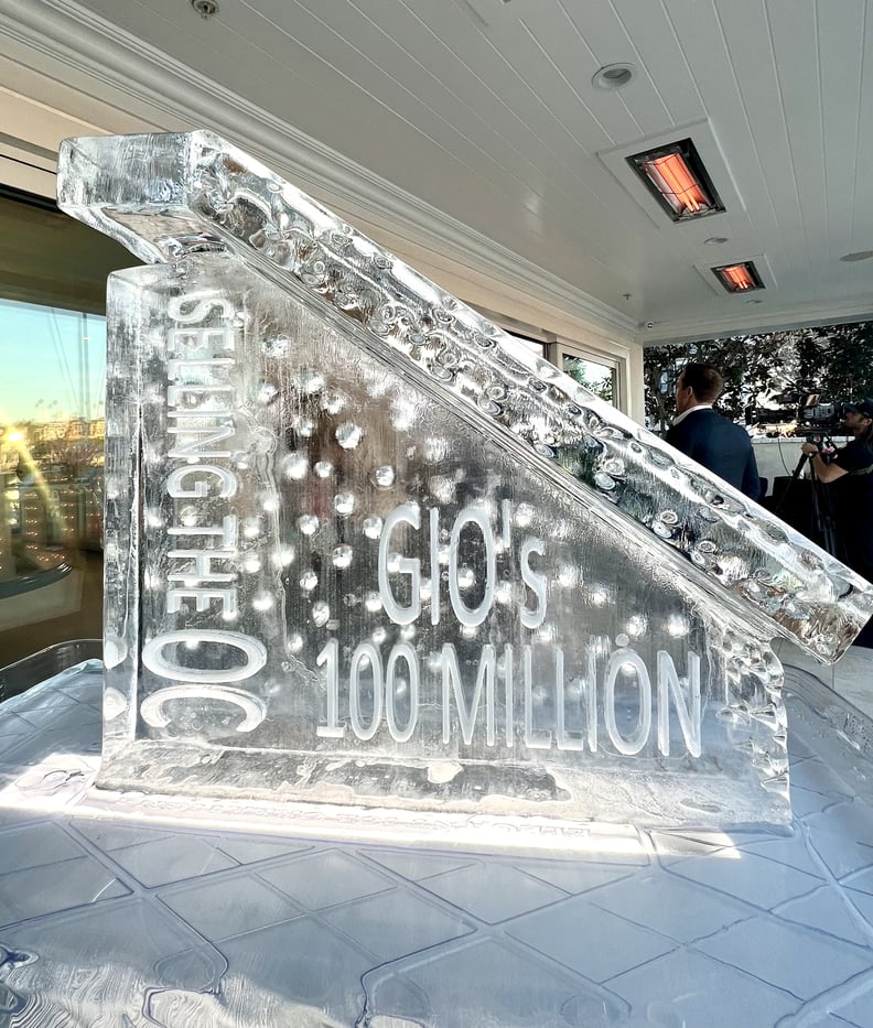 Gio Helou's Ice Luge on "Selling the OC"