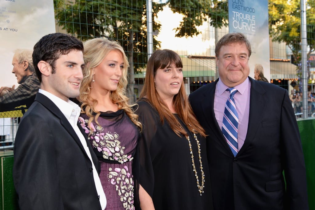 Molly Evangeline Goodman, Annabeth, and John at the 2012 premiere of Trouble With The Curve in Westwood, CA.
