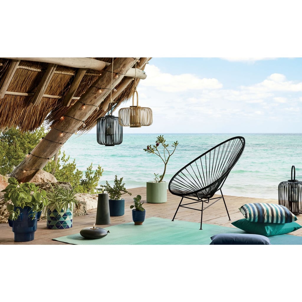 Outdoor Black Acapulco Chair