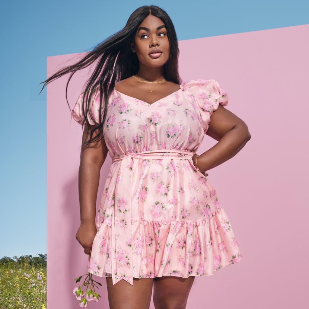 Target pink floral dress top