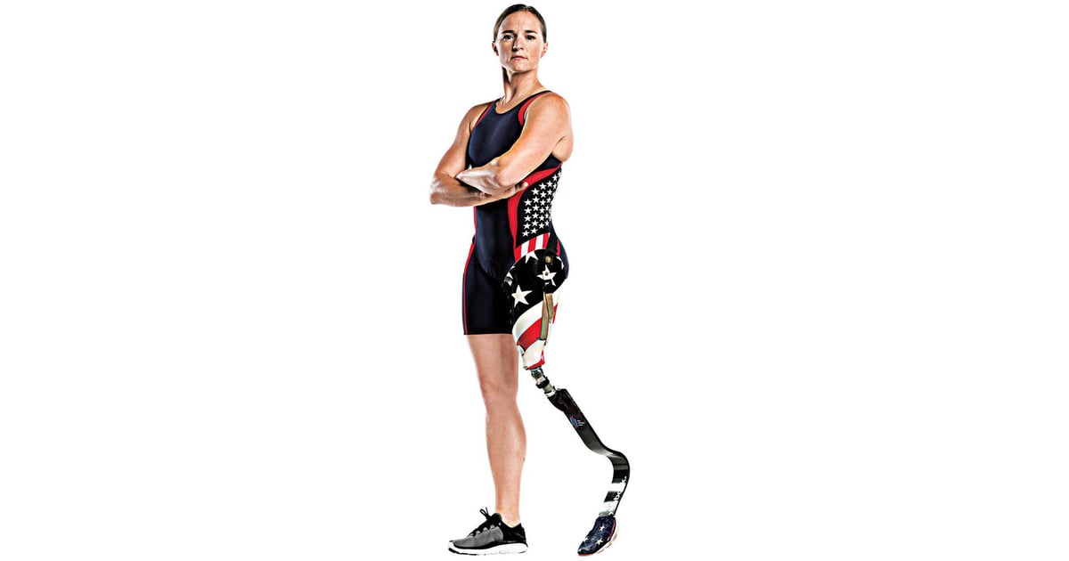 Melissa Stockwell Paralympic Triathlete Video POPSUGAR Fitness