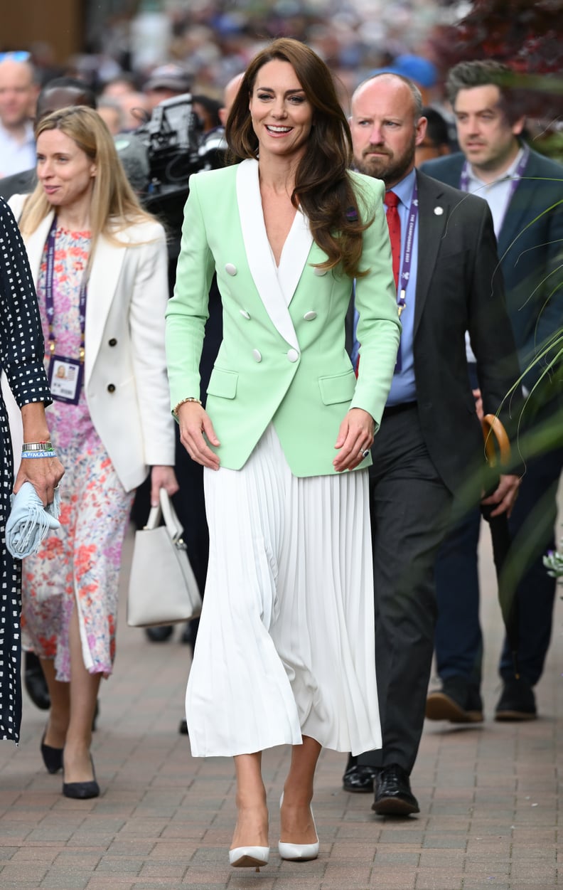 Princess Diana and Kate Middleton Fashion: Green Blazer