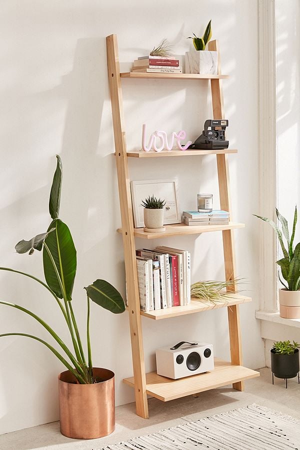 Leaning Book Shelf