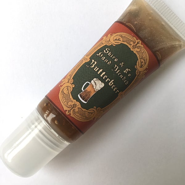 Hand Blended Butterbeer Lip Gloss