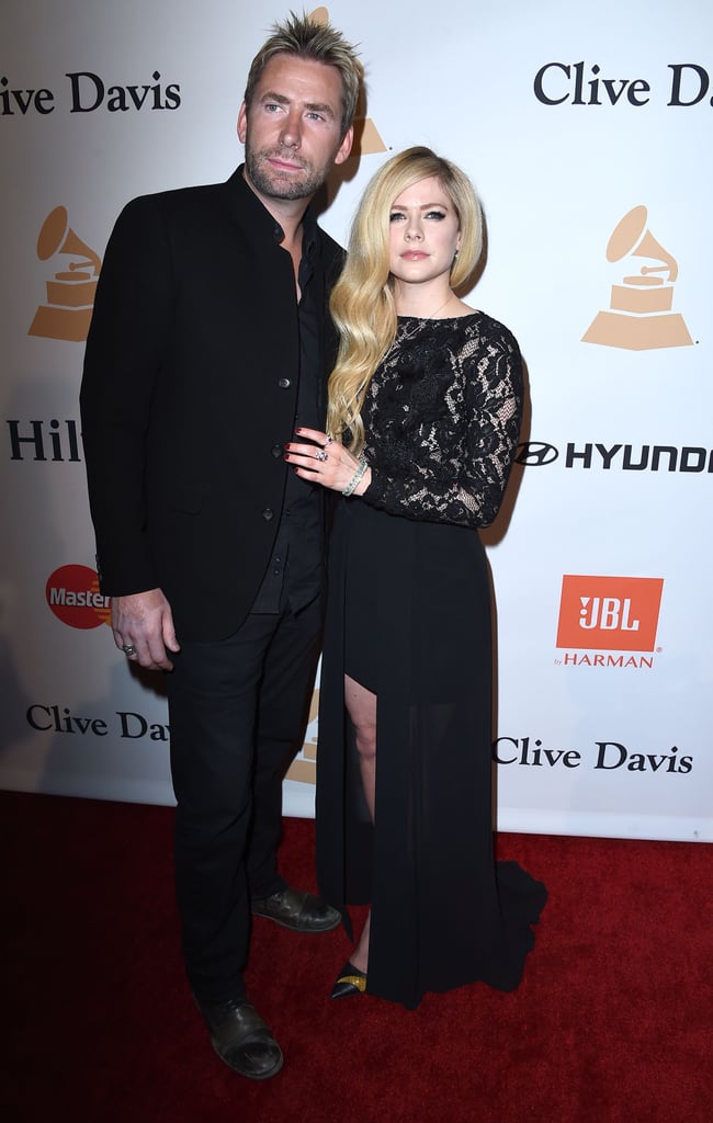 Avril Lavigne and Chad Kroeger at Grammys Party 2016