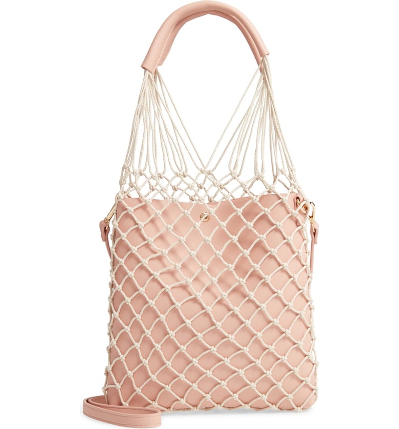 Like Dreams Knotted Faux-Leather Tote