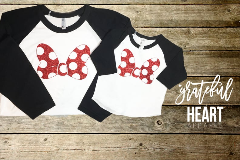 Minnie Mouse Bow Shirts