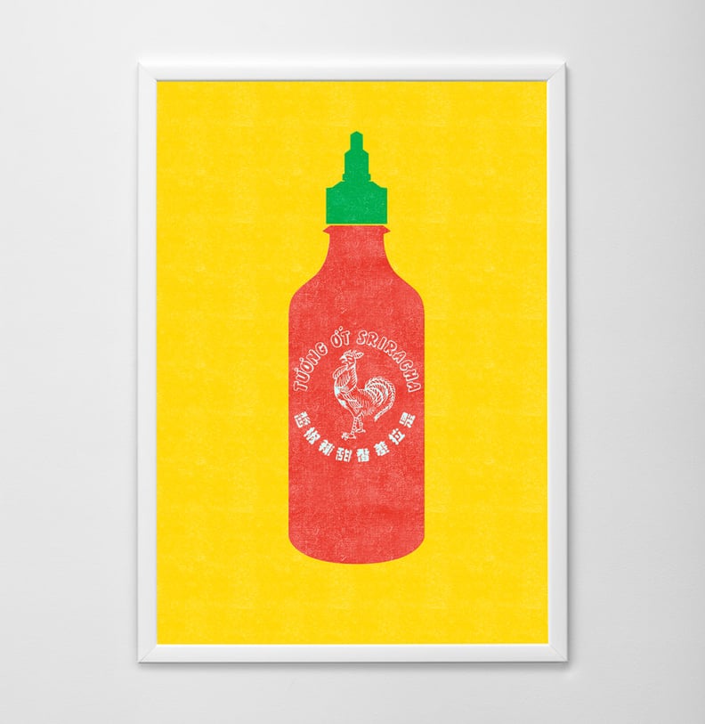 Sriracha Poster Art Print ($18)